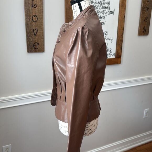 High Sierra Cocoa Brown Leather Jacket - Picture 5 of 14